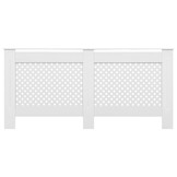 vidaXL Radiatorombouw 172x19x81,5 cm MDF wit