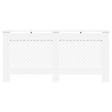 vidaXL Radiatorombouw 172x19x81,5 cm MDF wit
