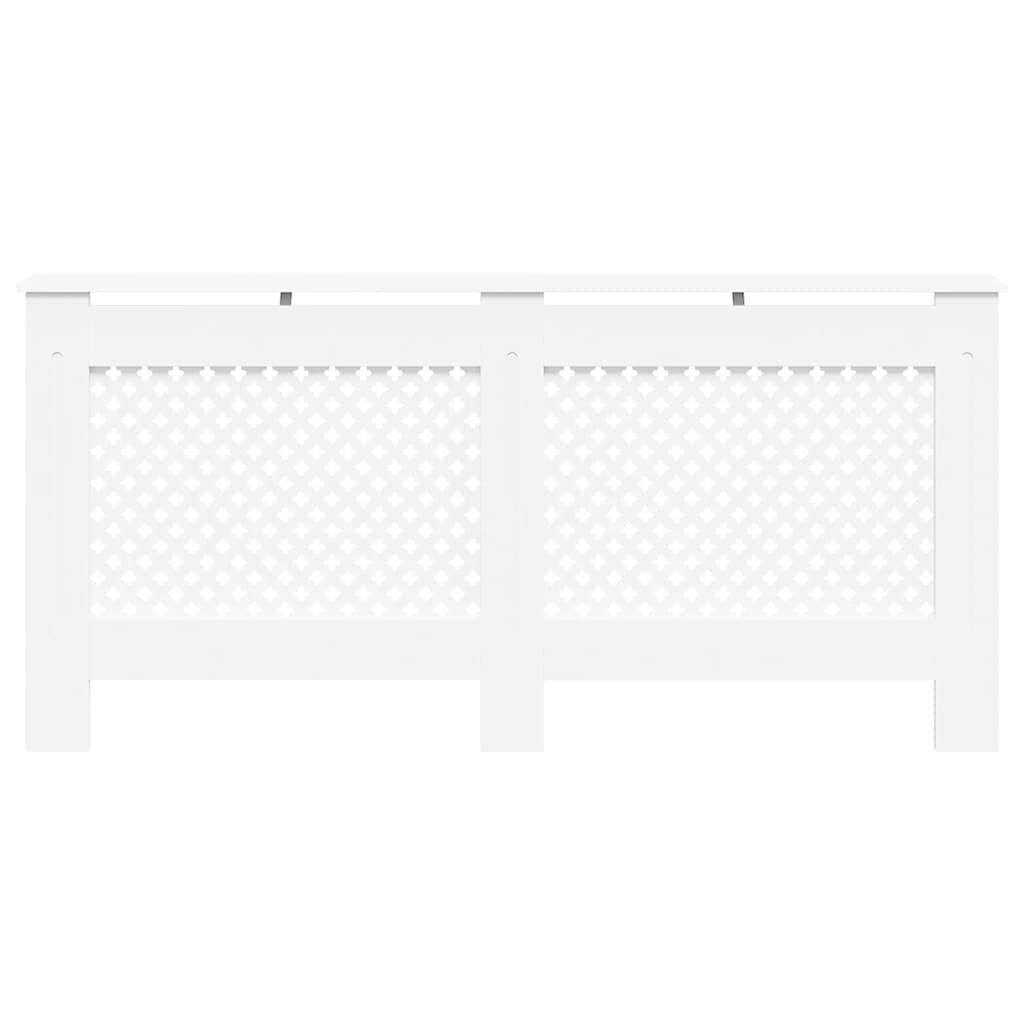 vidaXL Radiatorombouw 172x19x81,5 cm MDF wit