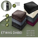 Elektrische Pluche Deken 200x180cm - 9 Warmtestanden & Timer met 60% Korting