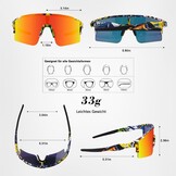 Sportbril Unisex Oranje | 58% Korting | UV400 Bescherming