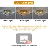LED Plafondlamp Kristal Goud 48cm - 58% Korting