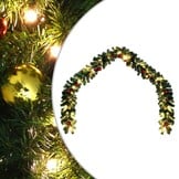 Kerstslinger met Ballen & LED-lampjes 5m - 45% Korting