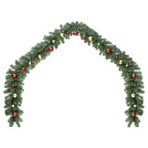 Kerstslinger met Ballen & LED-lampjes 5m - 45% Korting