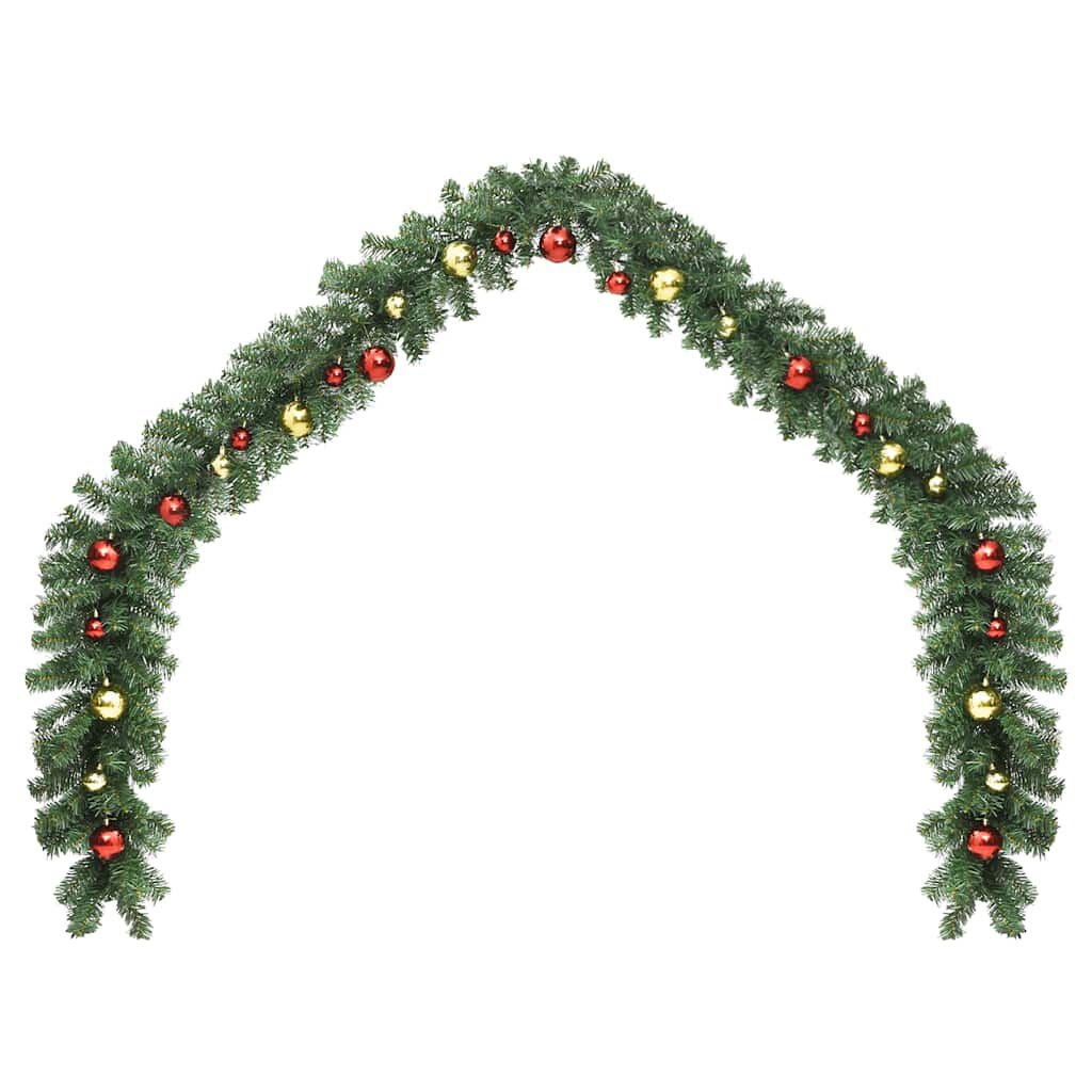 Kerstslinger met Ballen & LED-lampjes 5m - 45% Korting