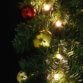 Kerstslinger met Ballen & LED-lampjes 5m - 45% Korting