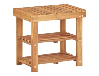vidaXL Schoenenrek 50x32x45 cm massief acaciahout