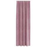 Donkerroze Fluwelen Gordijnen 2 stuks 140x245cm - 33% Korting