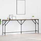 VidaXL Wandtafel Artisanaal Eiken 200cm - 34% Korting