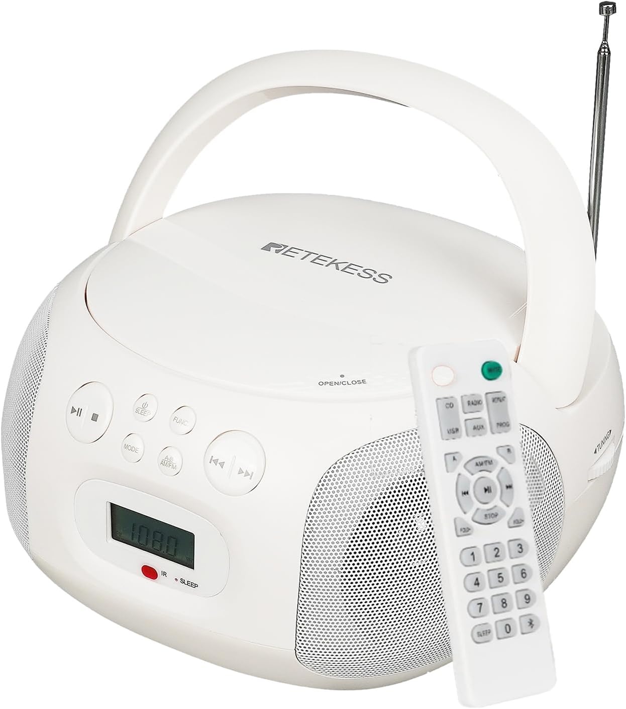 Draagbare CD-speler Boombox TR636 | 33% Korting