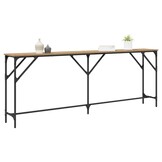 VidaXL Wandtafel Artisanaal Eiken 200cm - 34% Korting