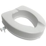 Identités, Toiletverhoging model Ibiza, anatomische comfortabele vorm, snelle en zonder gereedschap, eenvoudig onderhoud en desinfectie, verbetert de veiligheid op het toilet, hoogte 10 cm, zonder