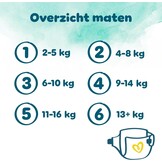 Pampers Harmonie Luiers Maat 2, 204 Luiers, 4kg-8kg, Zachte Bescherming voor de Huid met 100% Droogheid Van Pampers, Maandbox - Maat Maat 2