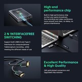 Video Capture Card, Audio Video Capture Card, USB 3.0 Capture Card 4K HDMI Loop-Out, 1080P 60FPS/2K 30FPS videospel-capture voor streaming, werkt voor PS5/Switch/camera/PC/OBS