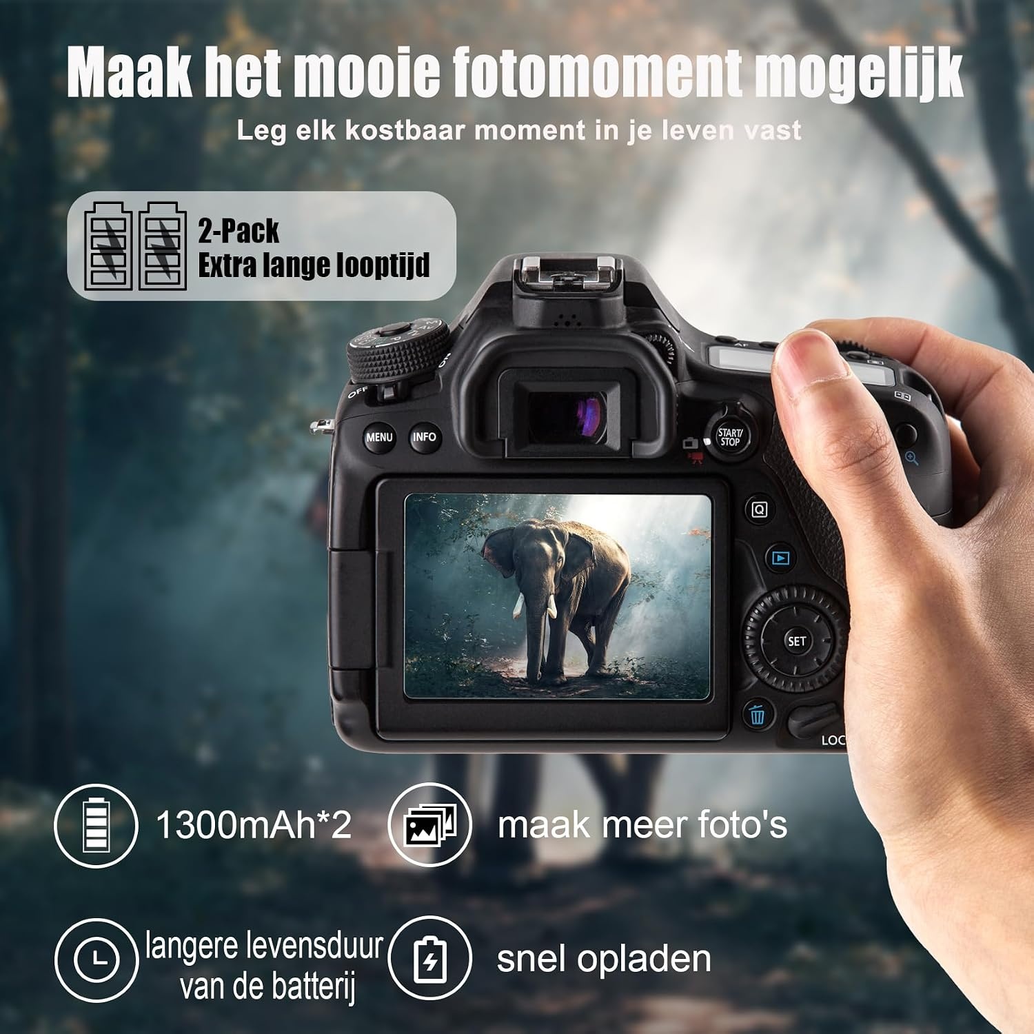 JYJZPB NP-FW50 Vervangende Batterij en laderset Dual Channel Compatibel voor Sony Alpha A6000 A6400 A6500 A6300 A6100 ZV-E10 A7 A7II A7RII A7SII A7S A7S2 A7R A7R2 A5100 Camera Batterijen en Oplader