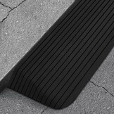 VidaXL Drempelhulp 110x41x5 cm Rubber - 53% Korting