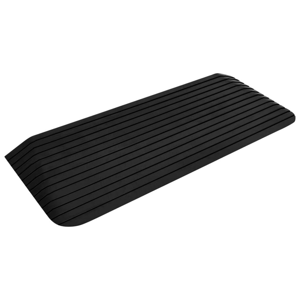 VidaXL Drempelhulp 110x41x5 cm Rubber - 53% Korting