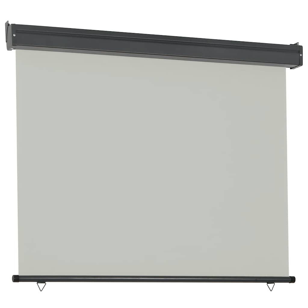Balkonscherm 125x250 cm Grijs - Privacy & Windbescherming met 38% Korting