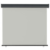 Balkonscherm 125x250 cm Grijs - Privacy & Windbescherming met 38% Korting