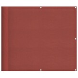 Balkonscherm Terracotta 90x800 cm Polyester - 58% Korting!