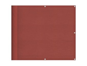 Terracotta Balkonscherm 90x800 cm - 33% Korting!