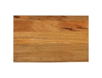 Uniek Mangohouten Tafelblad met Natuurlijke Rand 60x20 cm - 33% Korting