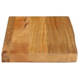 Uniek Mangohouten Tafelblad met Natuurlijke Rand 60x20 cm - 33% Korting
