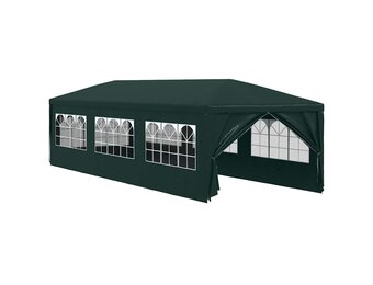 Ruime Groene Partytent 3x9m - 35% Korting