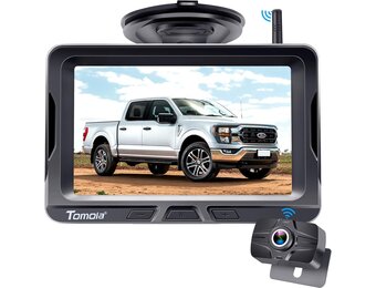 Draadloze Achteruitrijcamera met 5" HD Monitor - 1080P