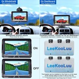 Draadloze Achteruitrijcamera met 5" HD Monitor - 1080P