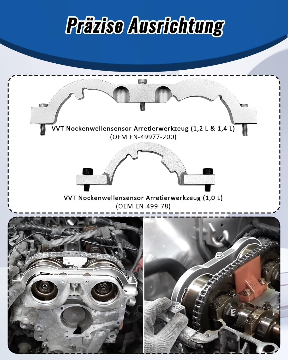 Distributie Afstelgereedschap Set Chevrolet/Opel 1.0-1.4 (33% korting)