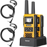 Gaswei G1pro Walkie-Talkies Geel - Set van 2 - 16 Kanalen - USB-C Oplaadbaar - IP67 Waterdicht