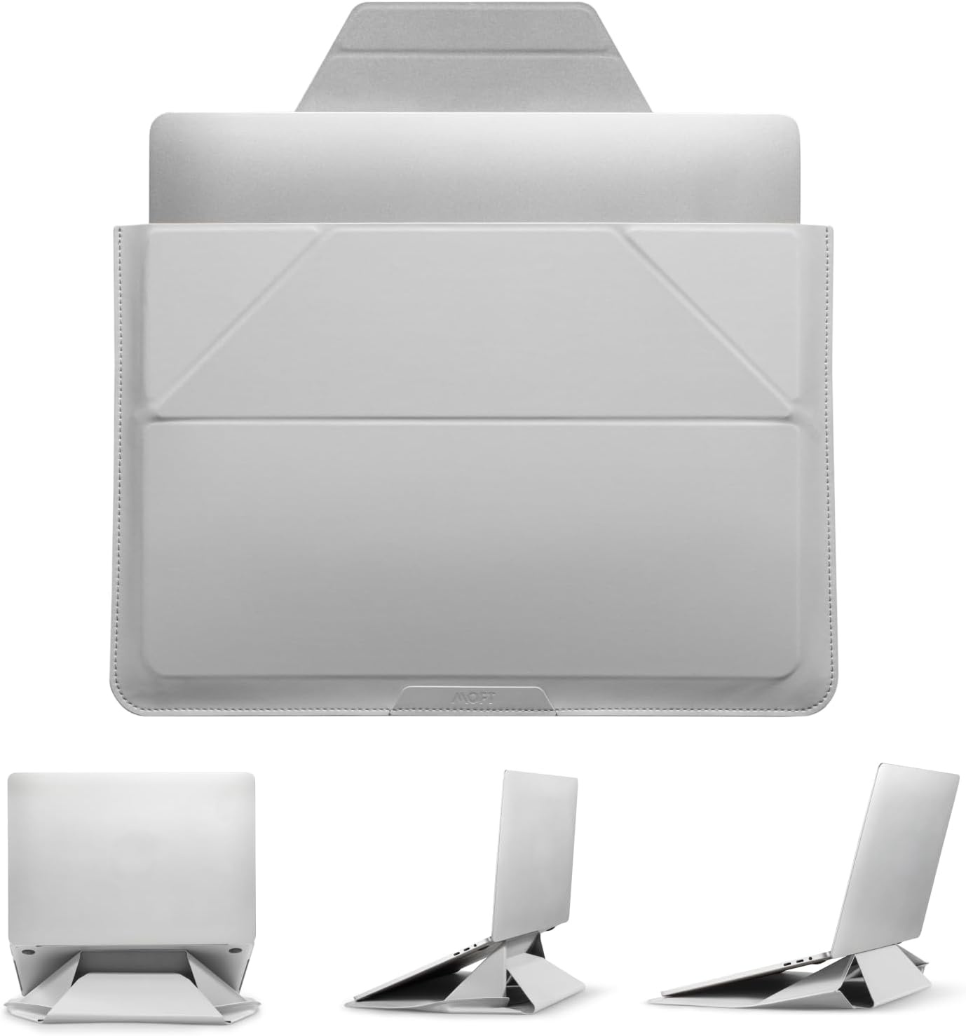 MOFT Laptop Sleeve & Standaard Donkerblauw (14") - 34% Korting