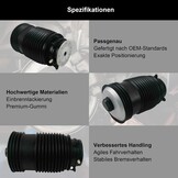 2x Achterluchtvering Mercedes W205 (2013-2020) - 35% Korting