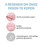 Roze Verzwaringsdeken Kinderen 90x120 cm (2.5 kg) - Hypoallergeen, 57% Korting