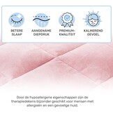 Roze Verzwaringsdeken Kinderen 90x120 cm (2.5 kg) - Hypoallergeen, 57% Korting