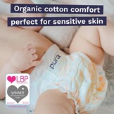 Pura Eco Babyluiers Maat 1 (2-5kg) - 150 stuks met 33% Korting