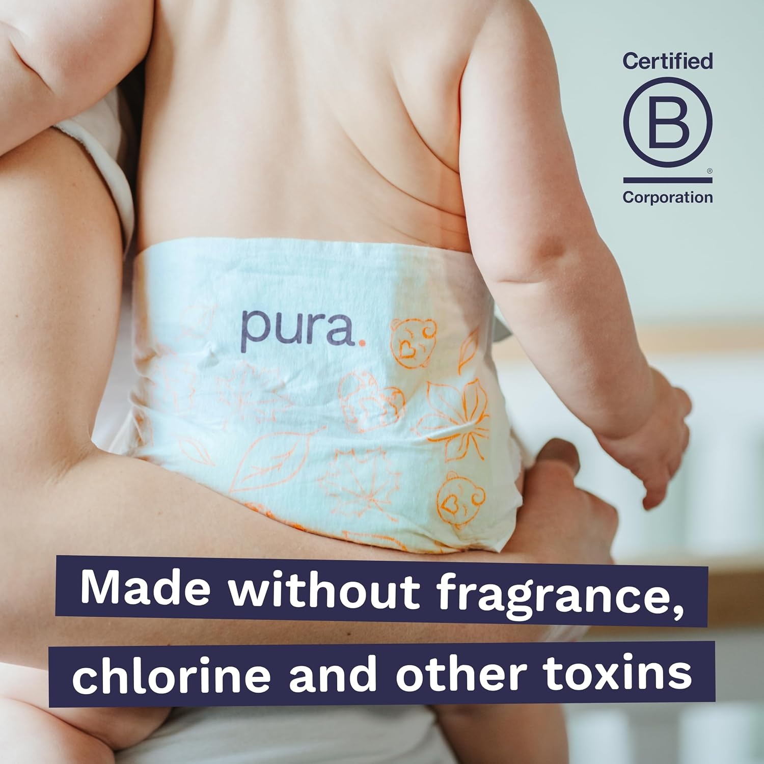 Pura Eco Babyluiers Maat 1 (2-5kg) - 150 stuks met 33% Korting