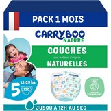 Ecologische Wegwerpluiers Maat 5 (12-25 kg) | 120 Stuks | 60% Korting