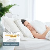 Comfortabele Beurer elektrische onderdeken UB 90, soepele elektrische onderdeken, twee apart instelbare temperatuurzones
