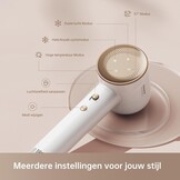 Dreame Hair Glory Combo haardroger, Sneldrogend, 110.000 RPM High-Speed Motor, 70m/s Luchtstroomsnelheid, Krachtige Negatieve Ionen Technologie, Lichtgewicht, Temperatuur- en Luchtsnelheidsregeling