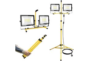 LED Bouwlamp 200W met Telescopisch Statief - 47% Korting