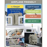 SZLX Vacuum Rugzak Carry-on Bagage Vrouwen,Airbag Rugzak Met Vacuümsysteem Voor Reizen,Ryanair Travel Ruscksack Cabin Grootte Met Pomp Waterdichte Vacuümzak Voor Mannen