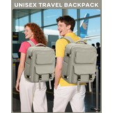 SZLX Vacuum Rugzak Carry-on Bagage Vrouwen,Airbag Rugzak Met Vacuümsysteem Voor Reizen,Ryanair Travel Ruscksack Cabin Grootte Met Pomp Waterdichte Vacuümzak Voor Mannen