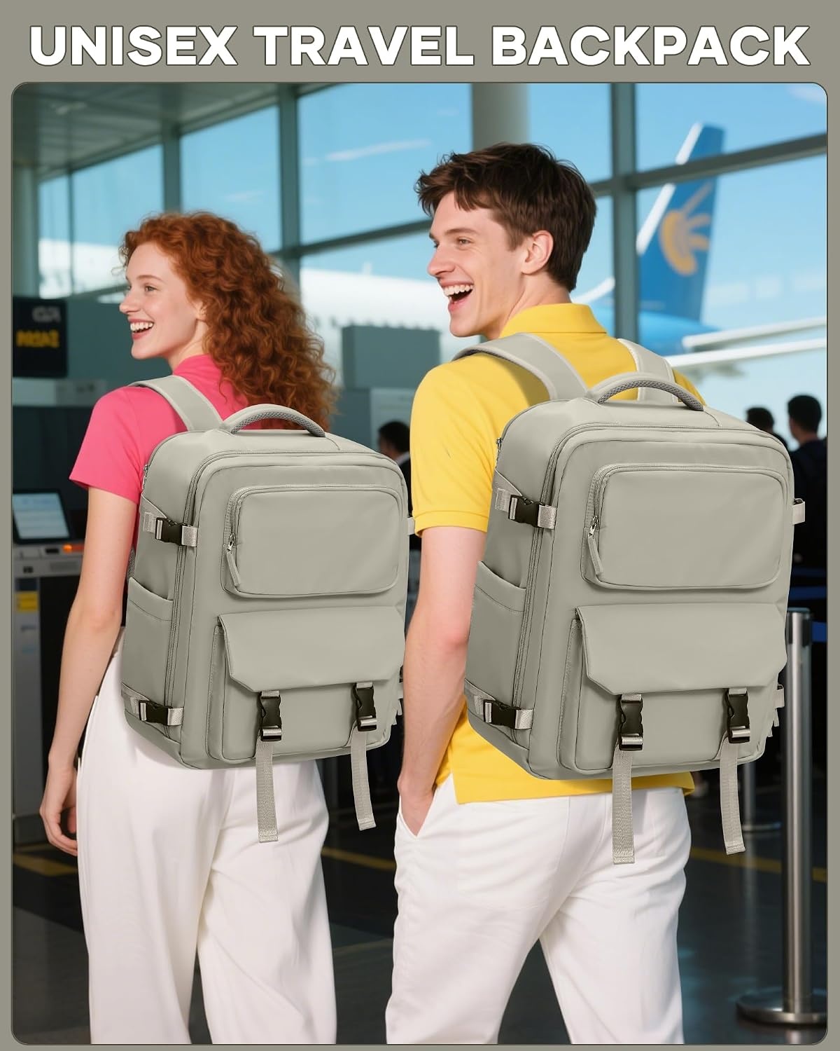 SZLX Vacuum Rugzak Carry-on Bagage Vrouwen,Airbag Rugzak Met Vacuümsysteem Voor Reizen,Ryanair Travel Ruscksack Cabin Grootte Met Pomp Waterdichte Vacuümzak Voor Mannen