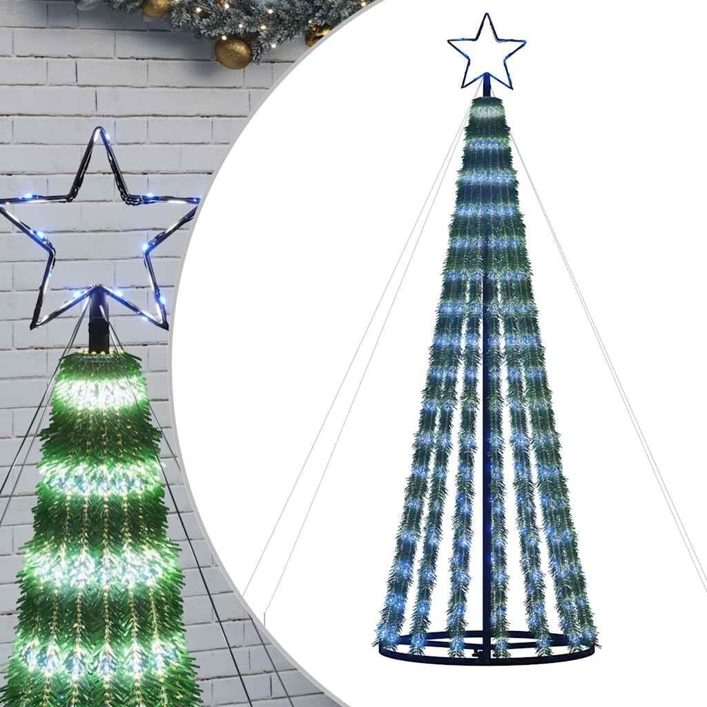 Blauwe LED Kerstboom met 275 Lampjes - 180cm - 79% Korting