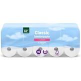 by Amazon Classic Toilettenpapier, 3-lagig, 10 Rollen (10 Rollen, 1er-Pack), 200 Blatt pro Rolle, FSC-zertifiziert - Maat 10 Rolle (1er Pack)