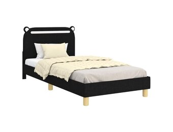 vidaXL Kinderbed Zwart 90x190cm - 59% Korting!