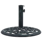 Stevige Parasolvoet Gietijzer Groen - 9kg, 34% Korting