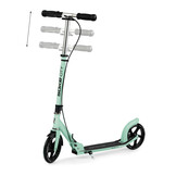 Opvouwbare Step 100kg Max. | Groen/Zwart | Stelbaar Stuur | 34% Korting